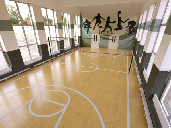Капитальный ремонт спортзала, Шексна